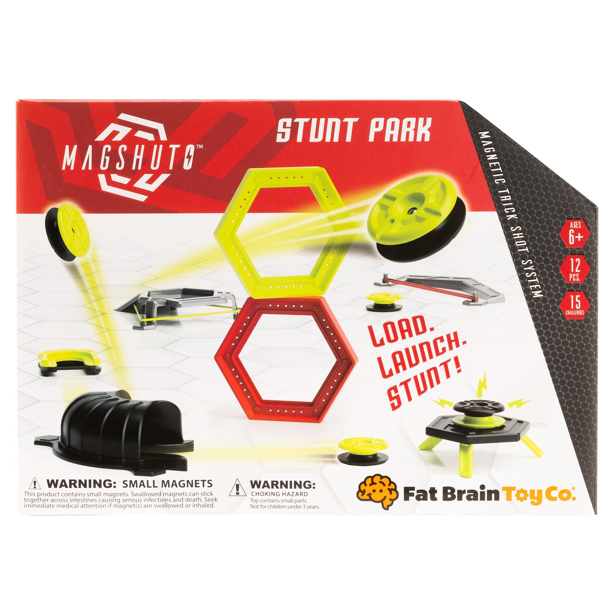 Fat Brain Magshuto Stunt Park Toy