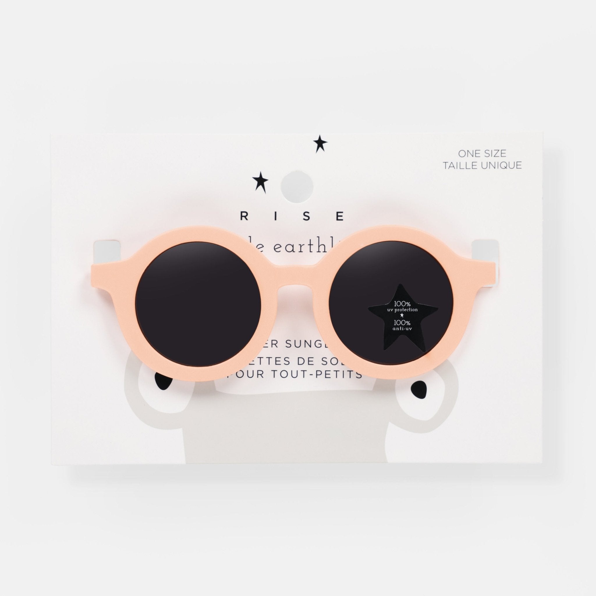 Rise Little Earthling Round Sunglasses - Blue / OS - Image 3