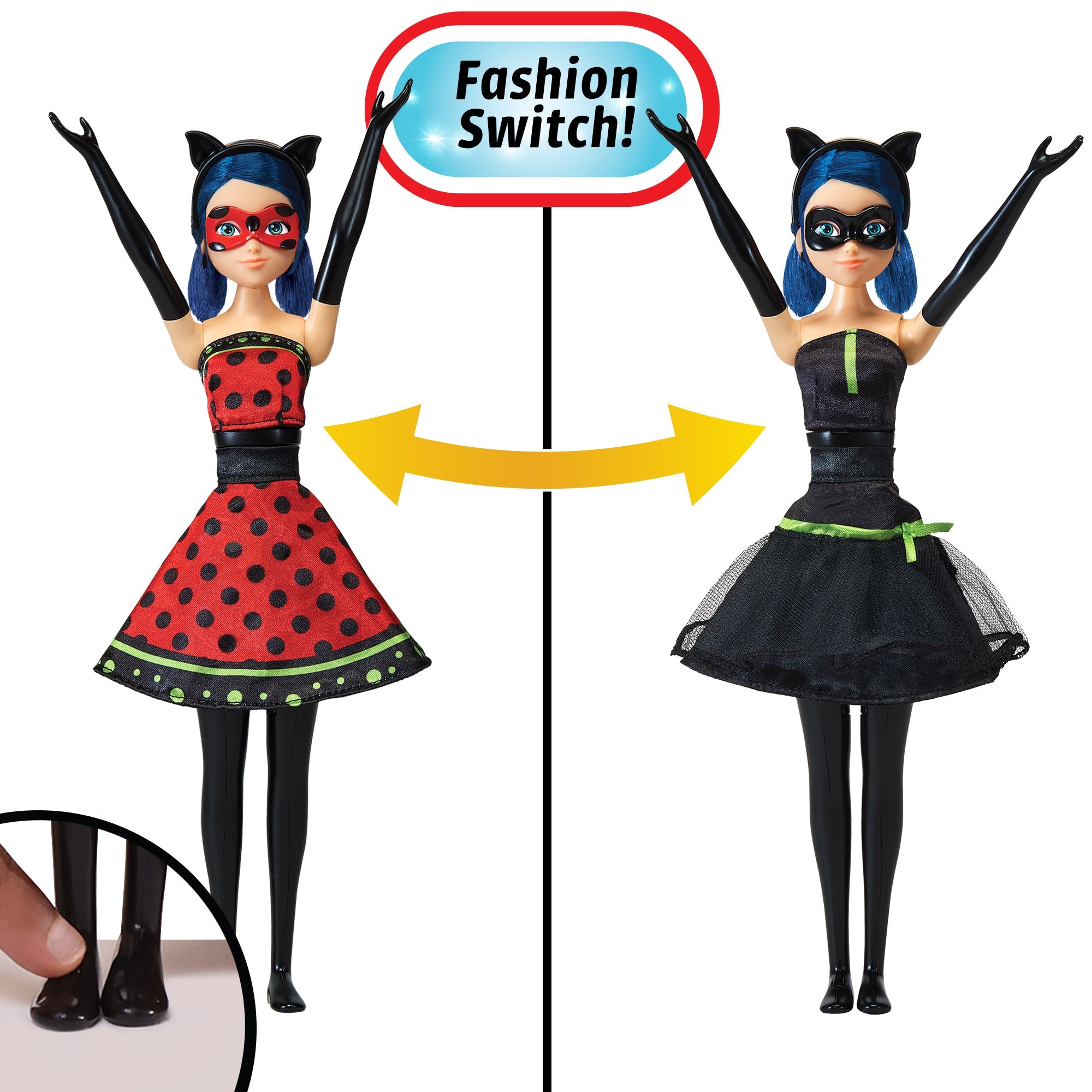 Miraculous Hero Switch Ladybug Toy - Image 3
