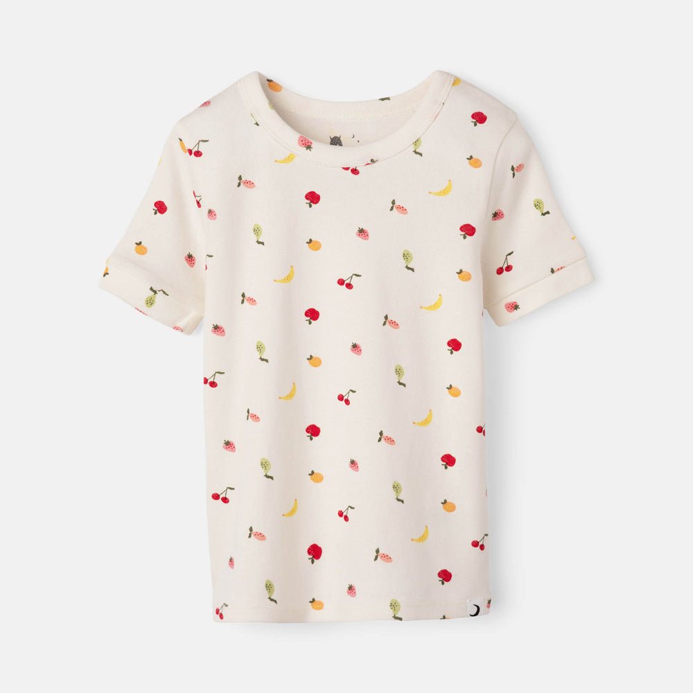 rise little earthling Short Sleeve Sleep Set - Grey Rainbow / 2y - Image 7