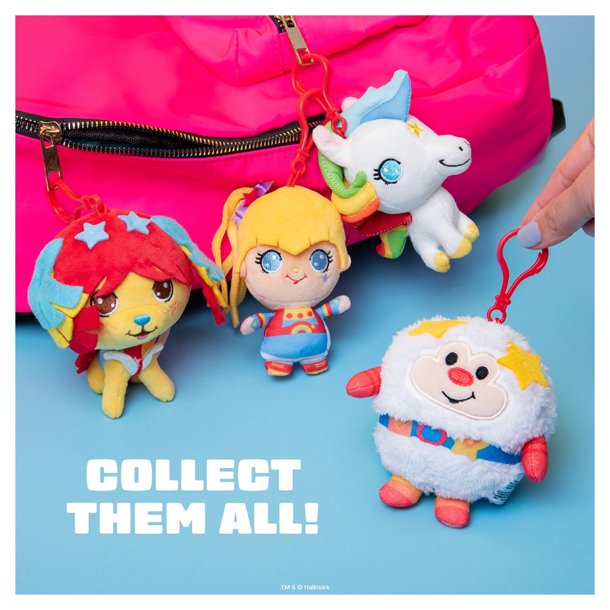 Rainbow Brite Value Plush Backpack Clip - Puppy Brite Toy - Image 2
