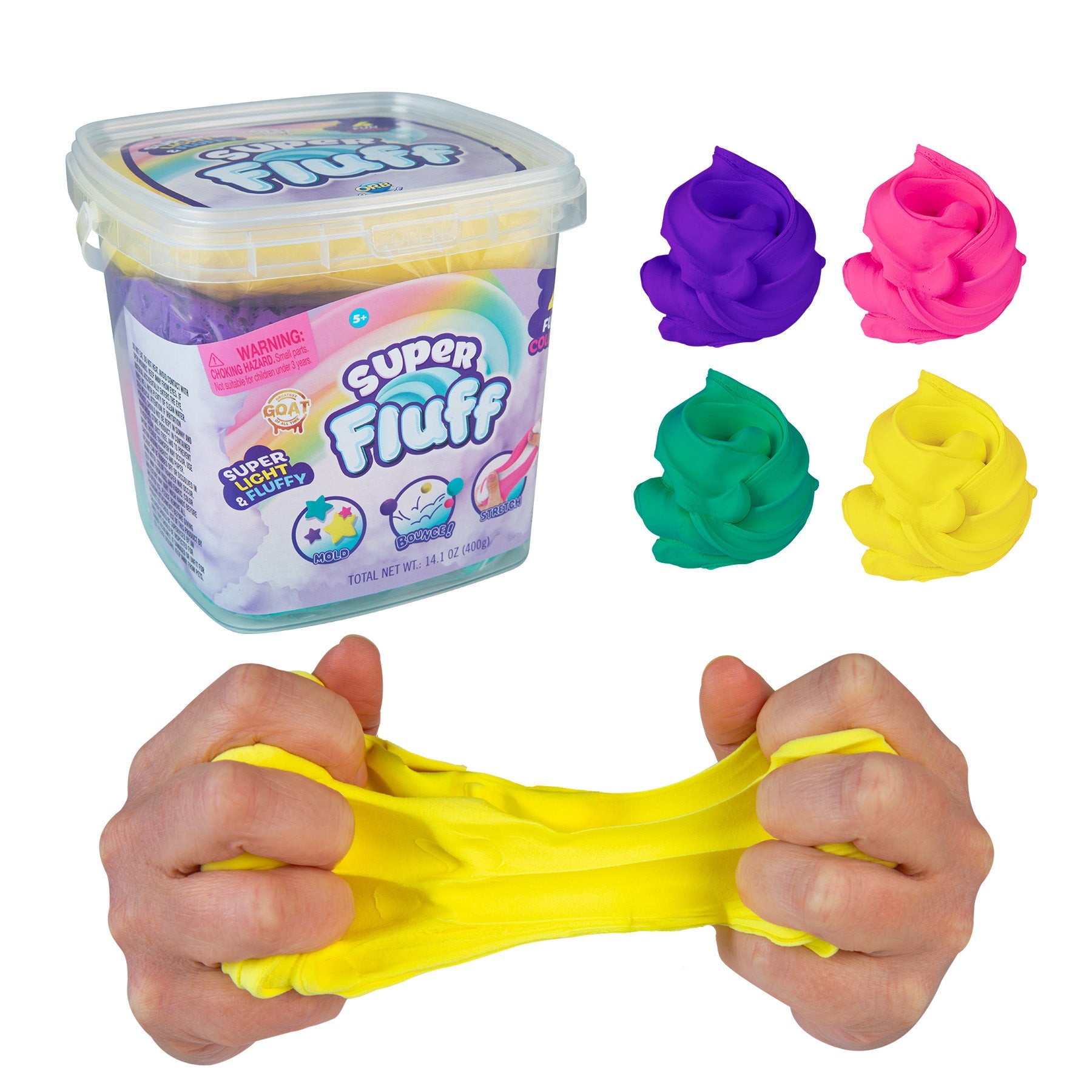 Orb Factory Super Fluff Slime Toy - Image 4