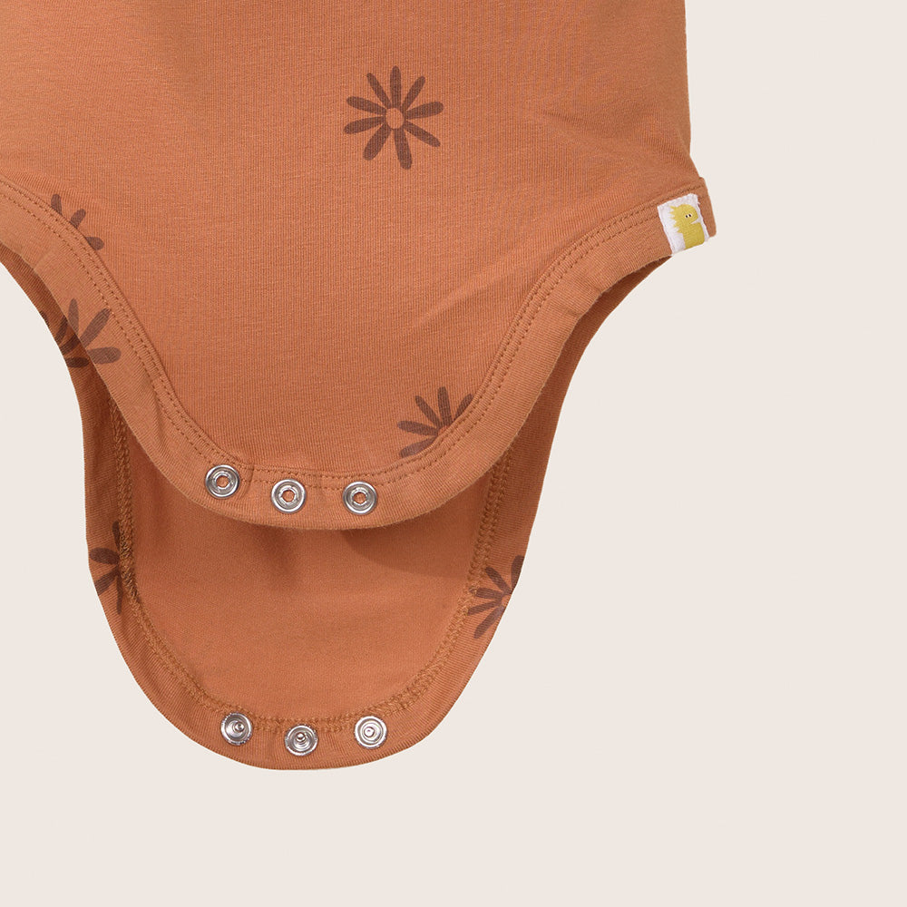 rise little earthling LS Graphic Bodysuit BUHON00 - Sargasso Sea / 12-18m - Image 2