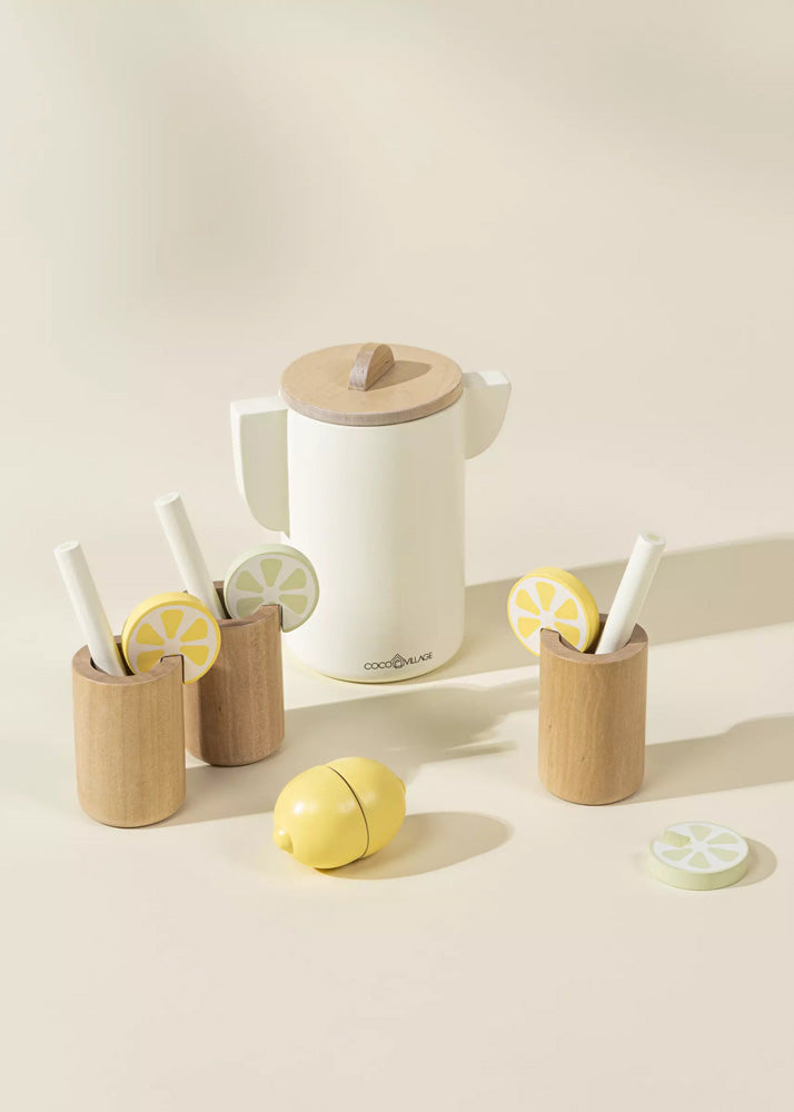 Coco Village Wooden Lemonade Playset and Accessories Glass - Image 5
