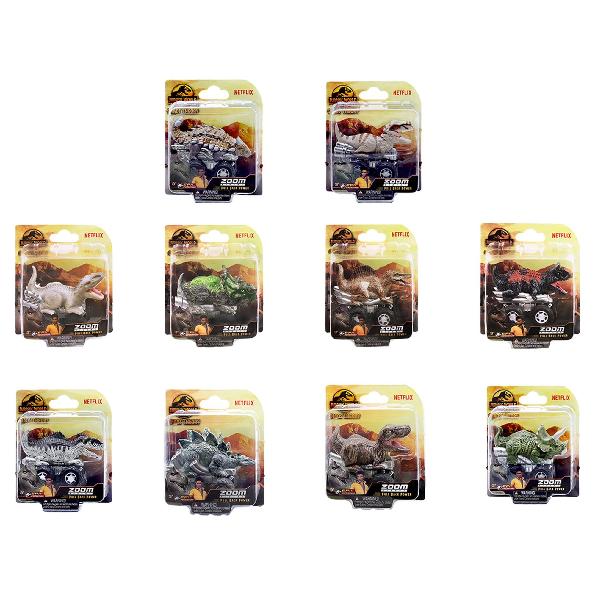 Jurassic World - Rebirth - Zoom Riders Toy - Image 2