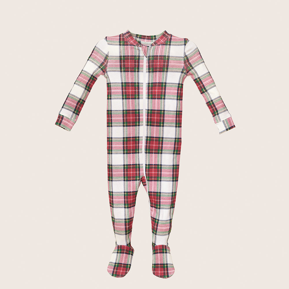rise little earthling Holiday Sleeper BUHSL00 - Red Stripe / 6-9m - Image 8