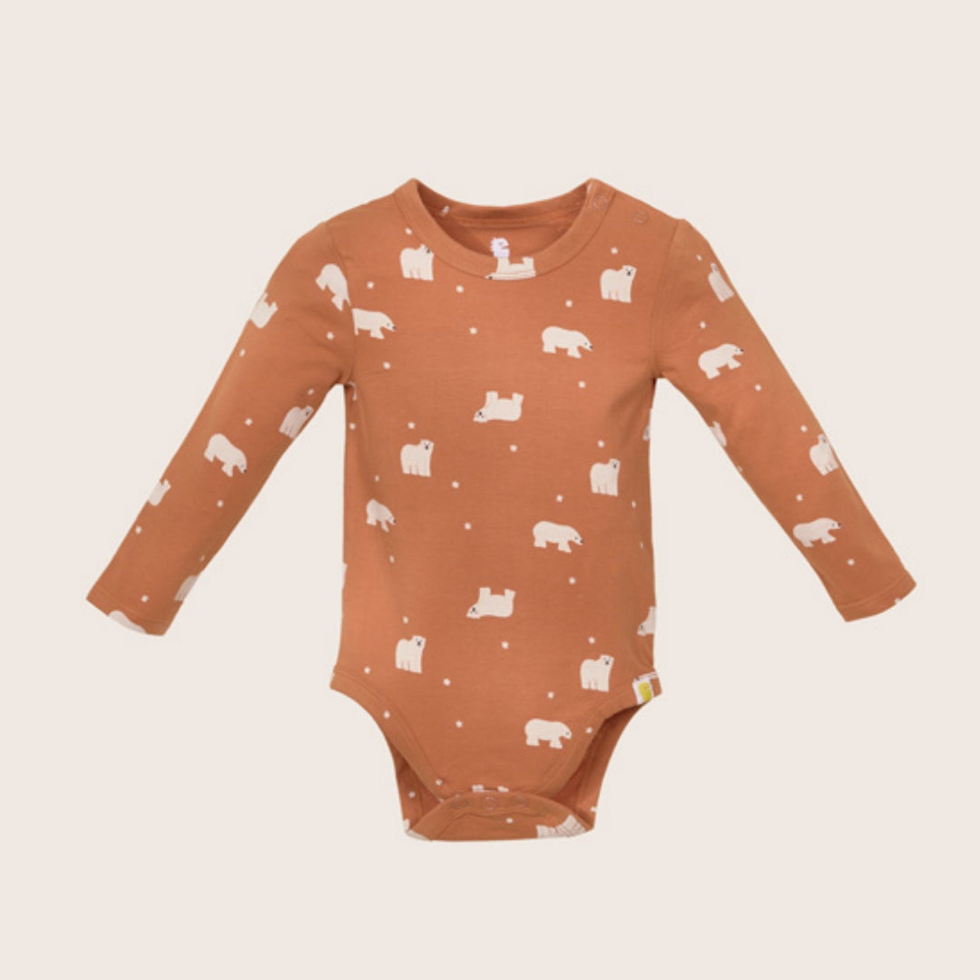 rise little earthling LS Graphic Bodysuit BUHON00 - Sargasso Sea / 12-18m - Image 14