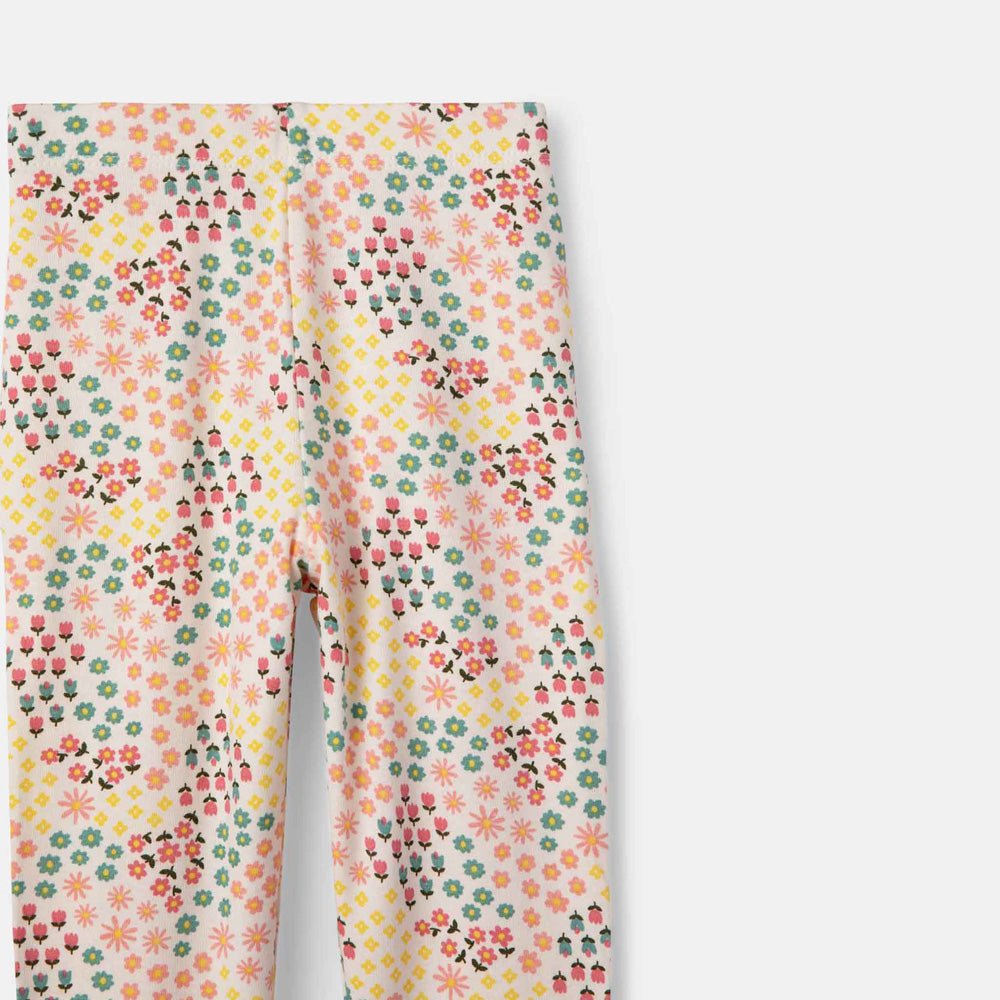 rise little earthling Short Sleeve Sleep Set - Grey Rainbow / 2y - Image 5