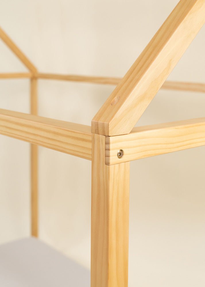 Coco Village House Structure - Natural Wood Toy - Image 9