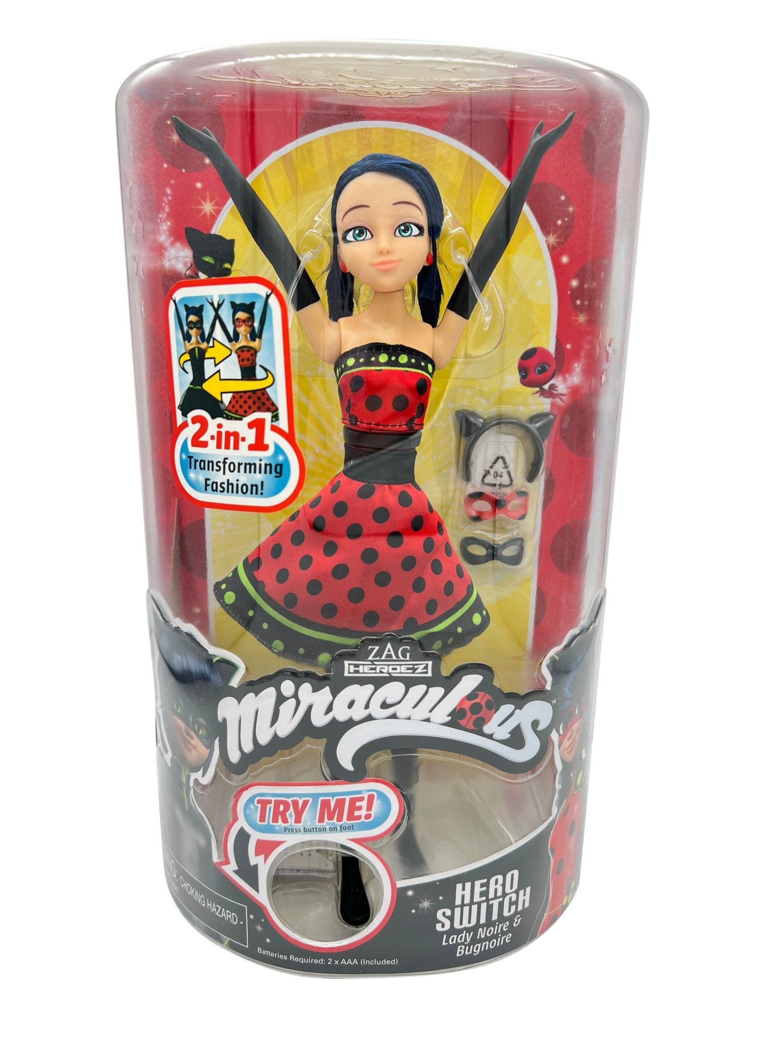 Miraculous Hero Switch Ladybug Toy