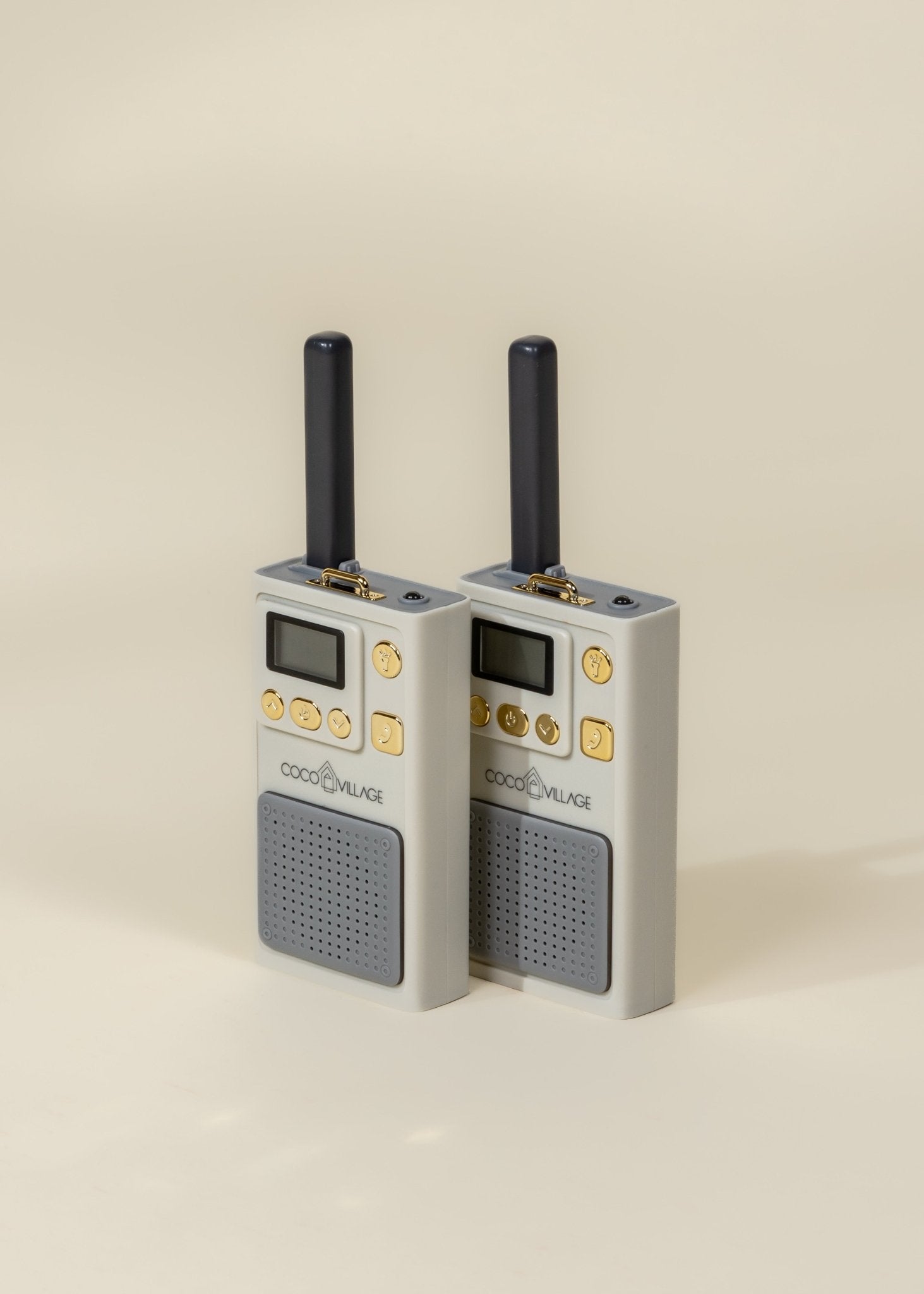 Coco Village Set of 2 Walkie Talkies - Beige