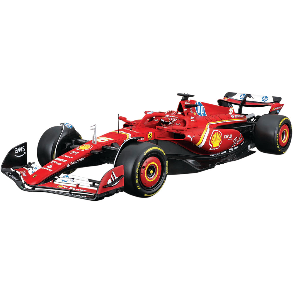 Maisto Diecast Maisto 1:18 Formula One SFR Ferrari SF24 Leclerc Scale - Image 5