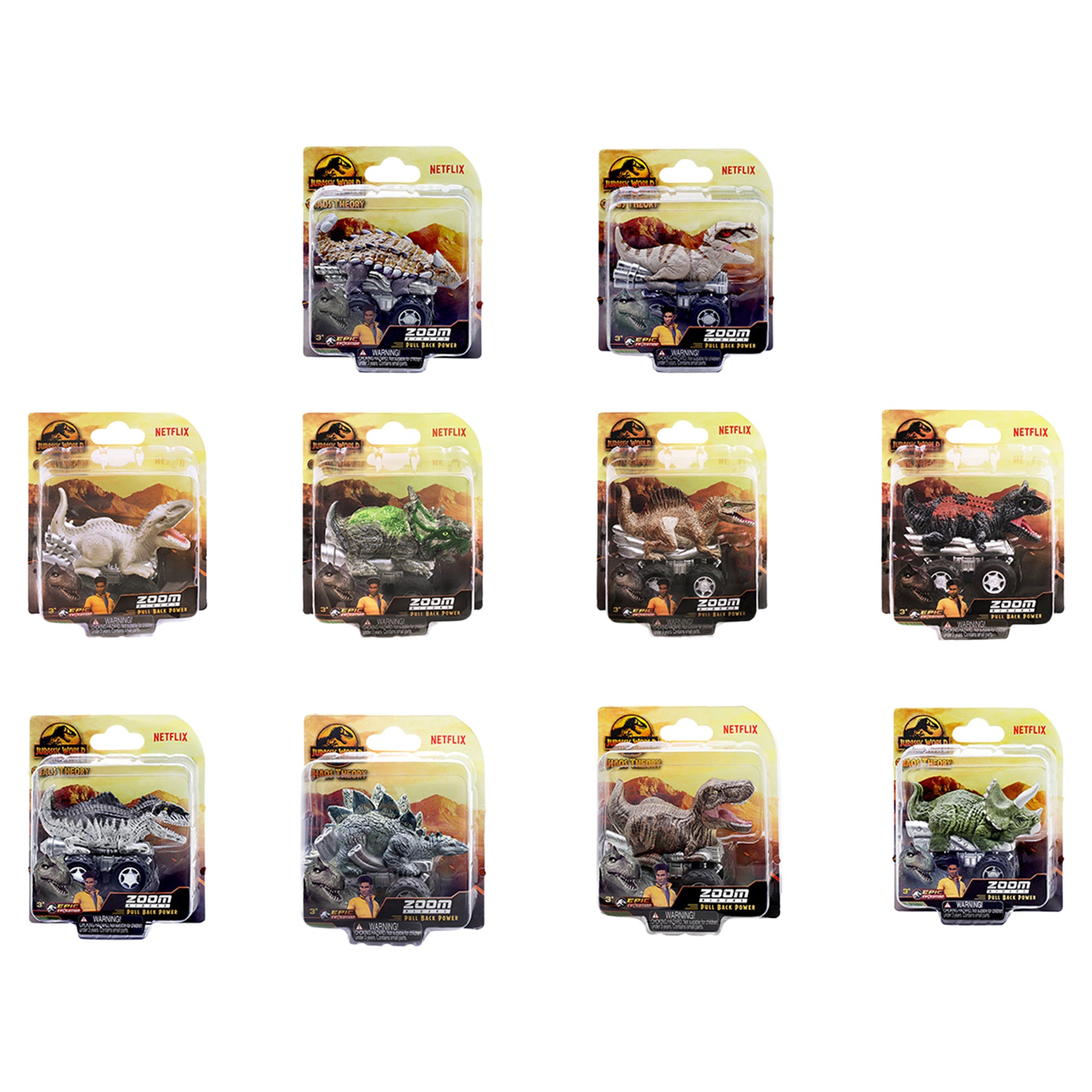 Jurassic World - Rebirth - Zoom Riders Toy - Image 4