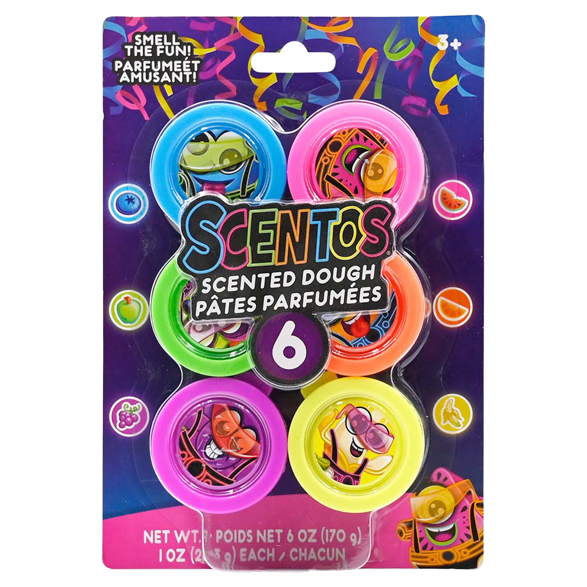Scentos - Scented Neon Party Pack - Dough Toy - Image 5