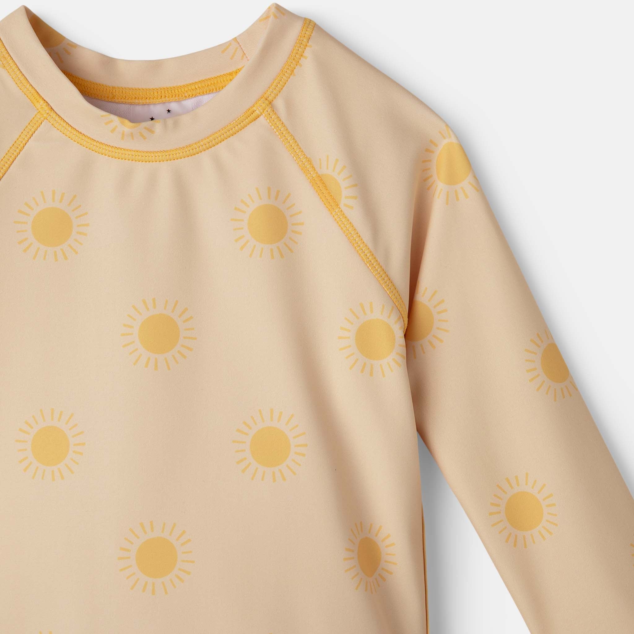 rise little earthling Long Sleeve Rashguard - Light Green / 4-5y - Image 2