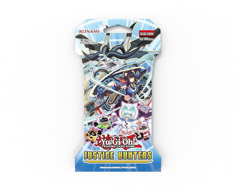 Yugioh Justice Hunters Sleeved Booster Toy