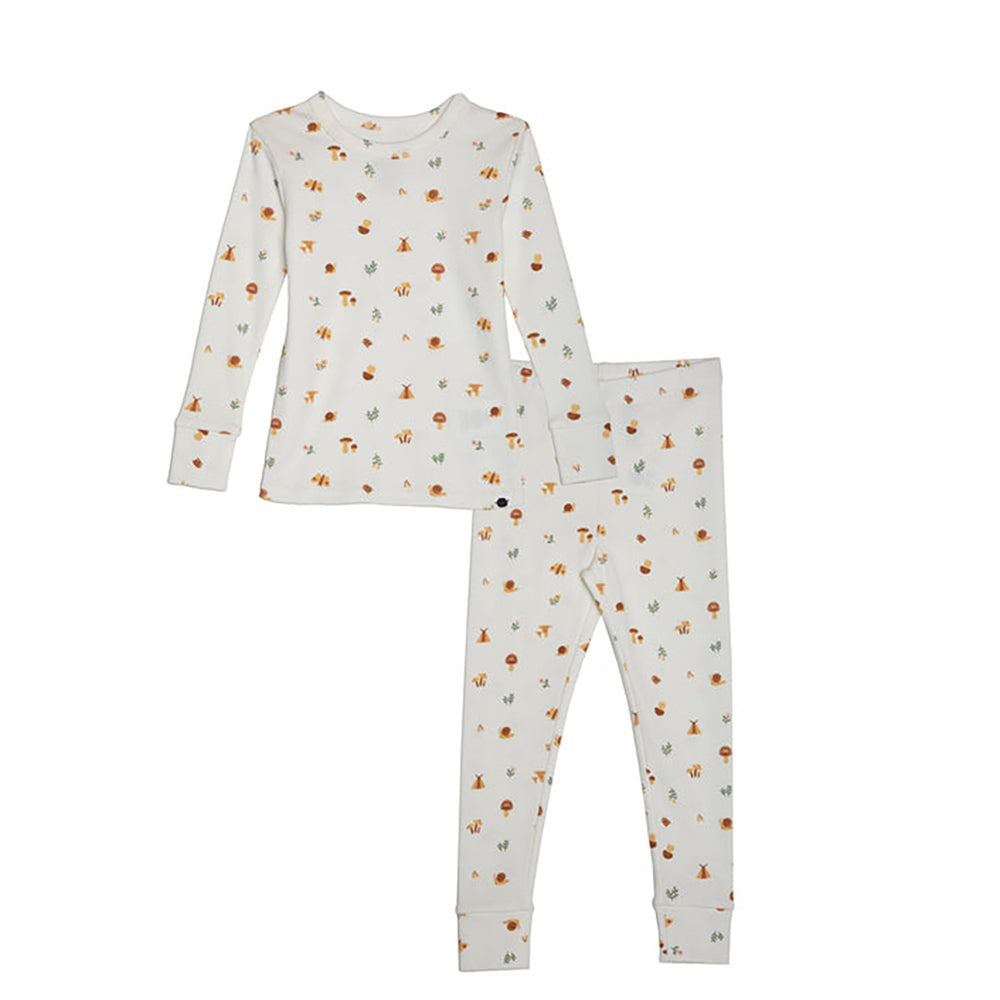 rise little earthling Long Sleeve 2 Piece Sleep Set TGFSL00 - Navy Star Hoppers / 4y
