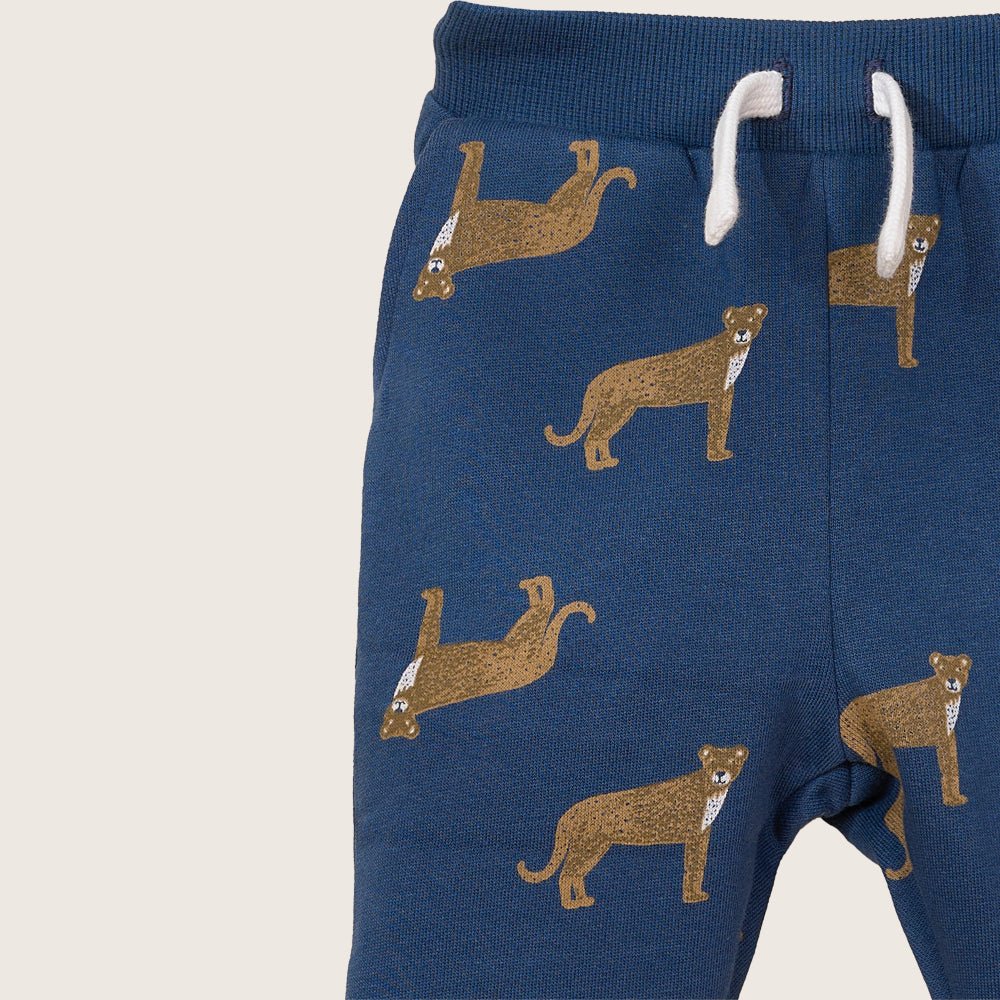 Rise Little Earthling Drop Crotch Jogger - Sargasso Sea / 3-6m - Image 8
