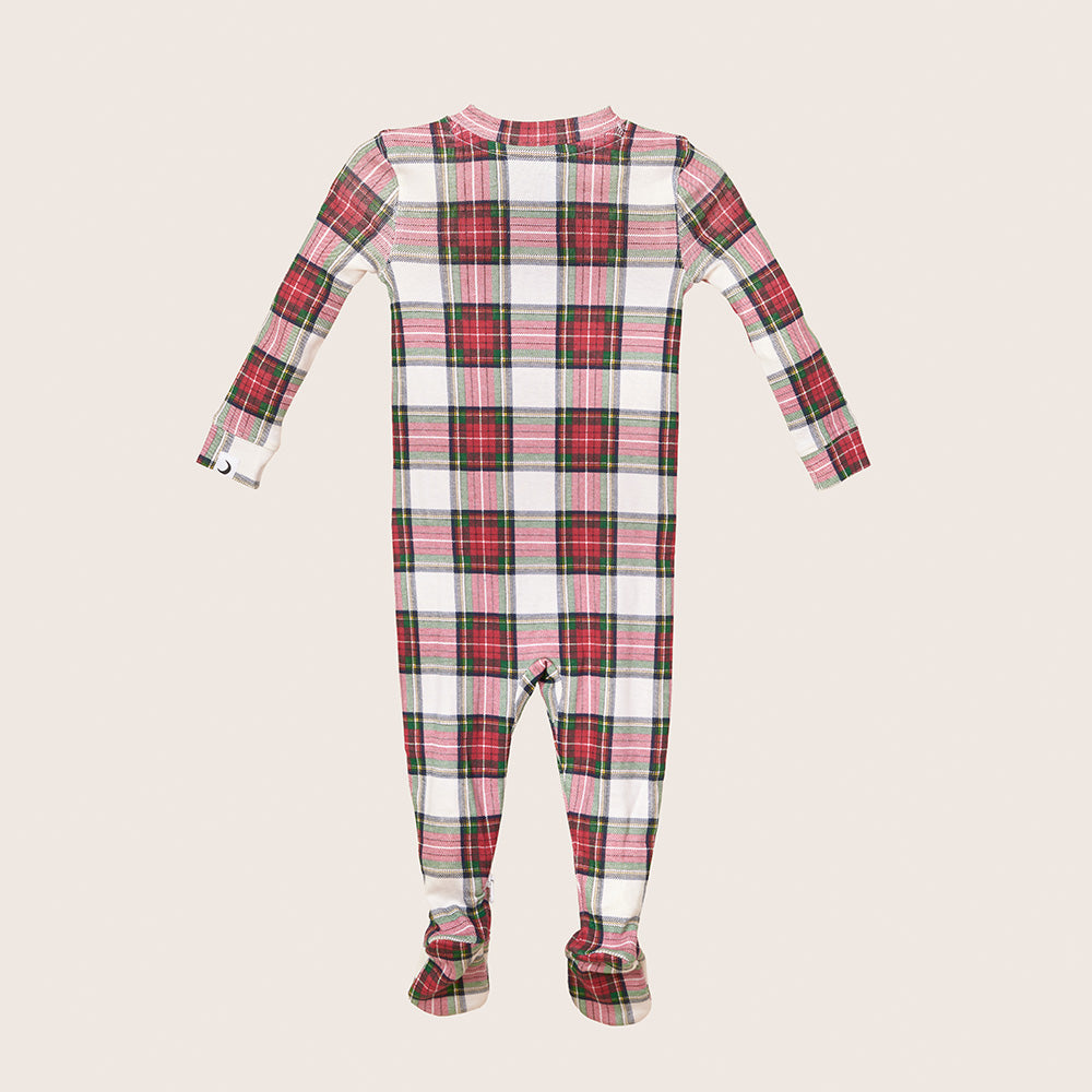 rise little earthling Holiday Sleeper BUHSL00 - Red Stripe / 6-9m - Image 11