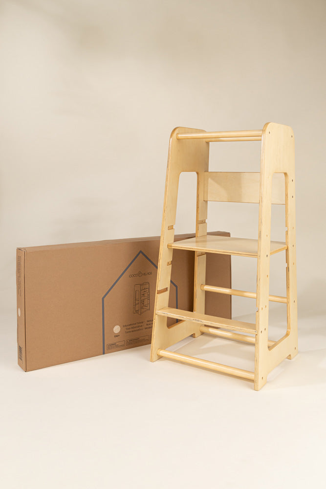 Coco Village Educational Tower - Natural Wood Soap - Image 25