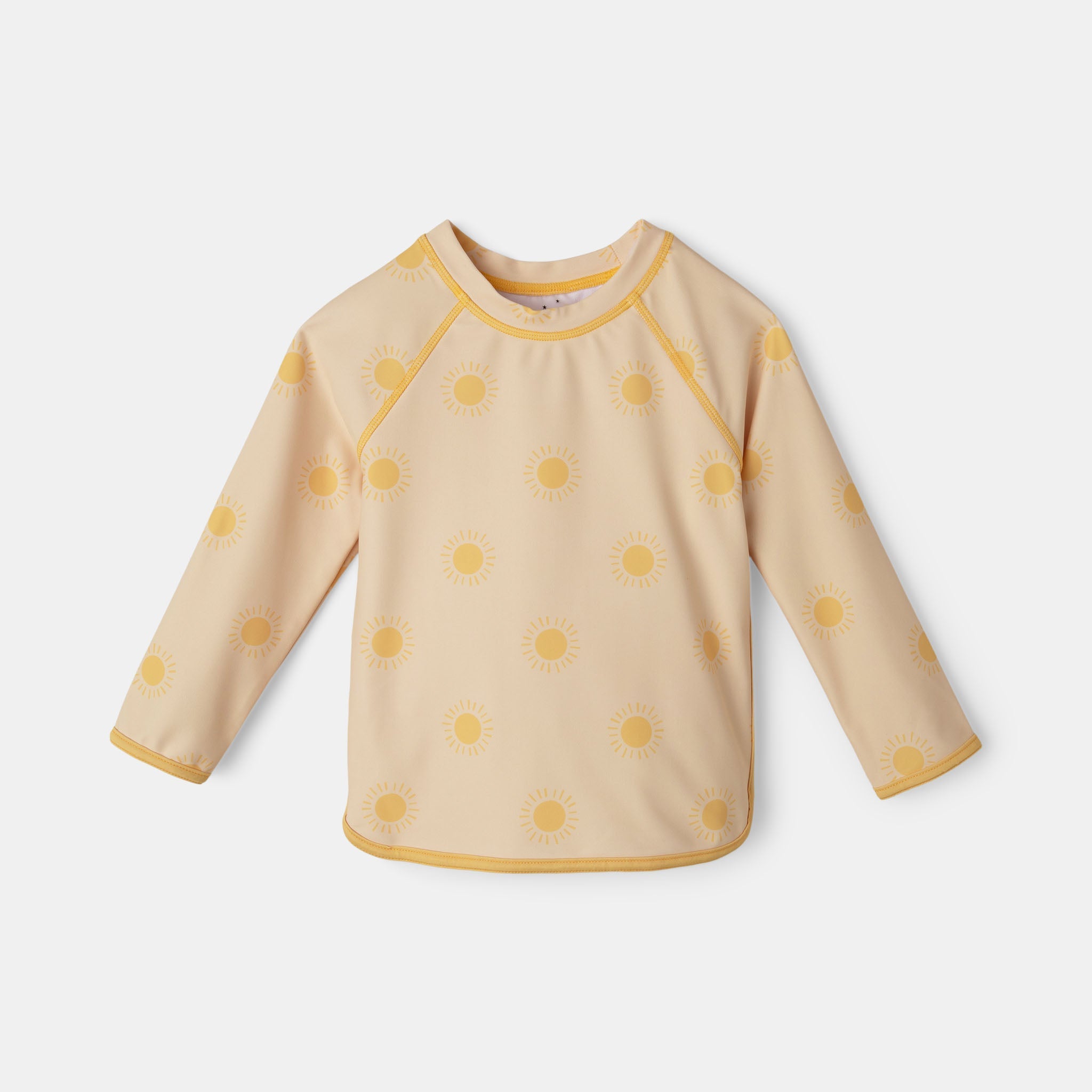 rise little earthling Long Sleeve Rashguard - Light Green / 4-5y