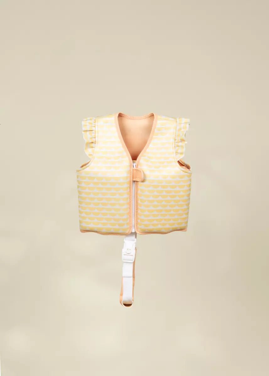 Coco Village Neoprene Kids Ruffle Swimming Vest – Gelato (4–6Y) Toy