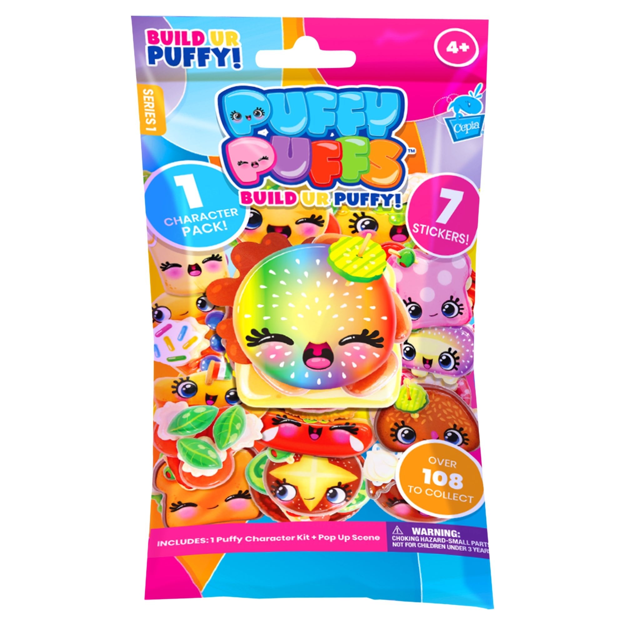 Puffy Puffs 1-Piece Mystery Bag Cream