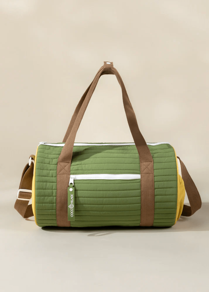 Coco Village Washable Nylon Duffle Bag - Earthbound