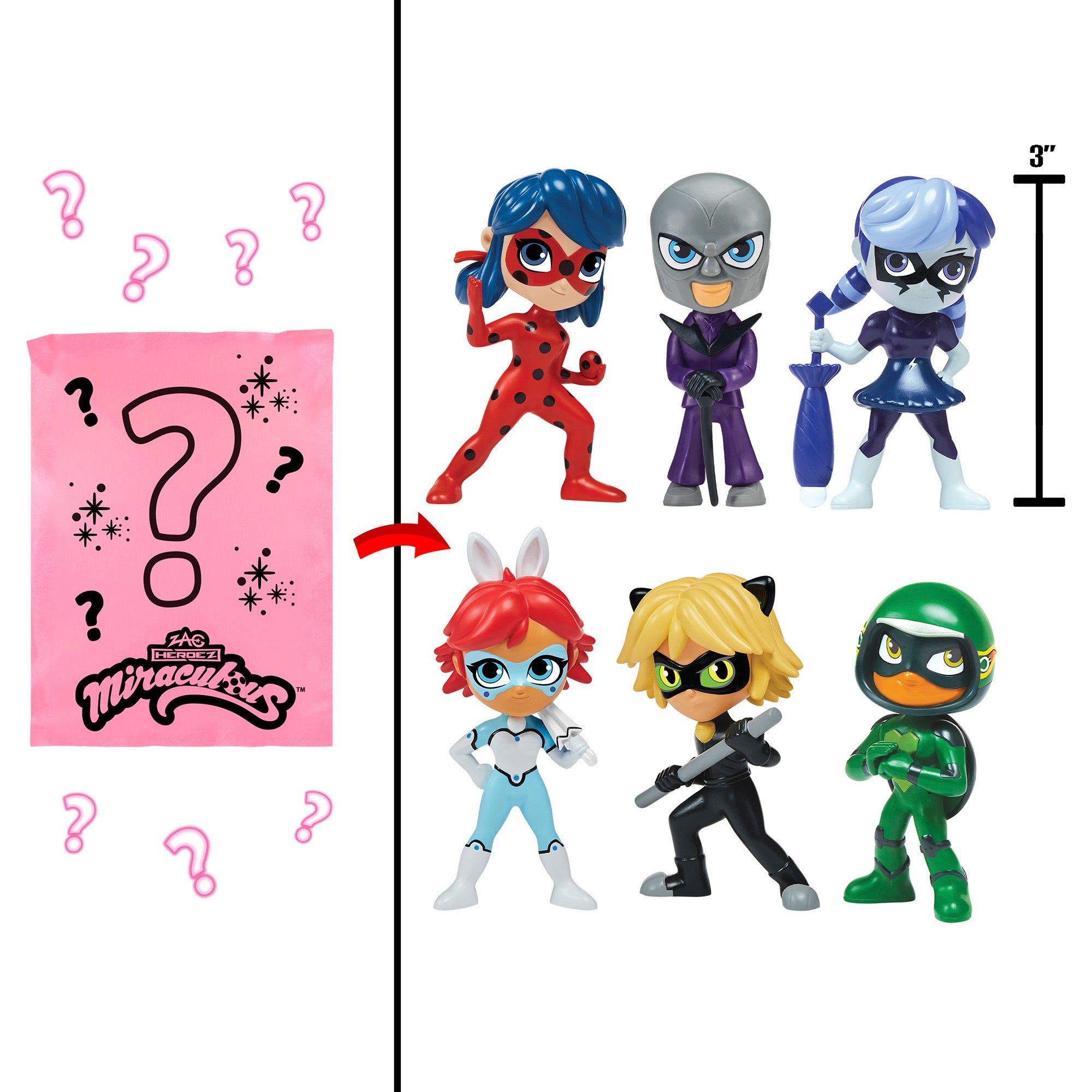 Miraculous Magic Heroez Pop Surprise Toy - Image 2