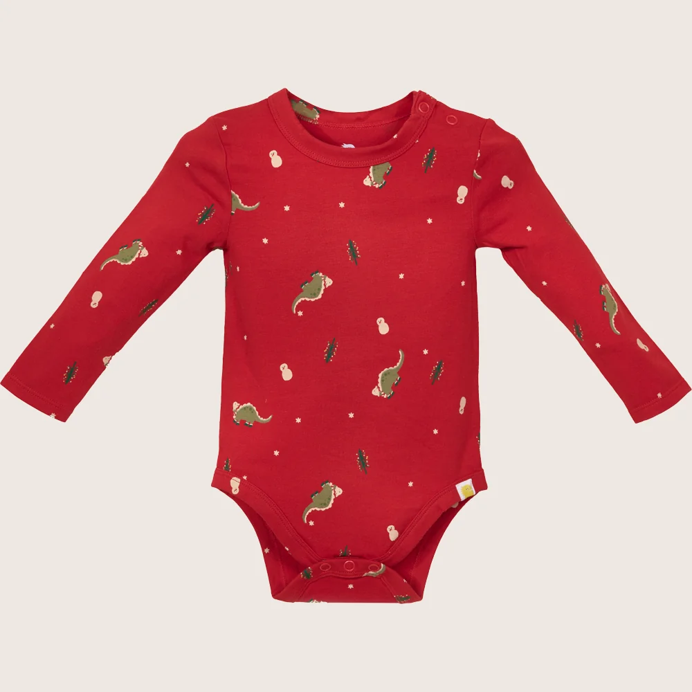 rise little earthling LS Graphic Bodysuit BUHON00 - Sargasso Sea / 12-18m - Image 18