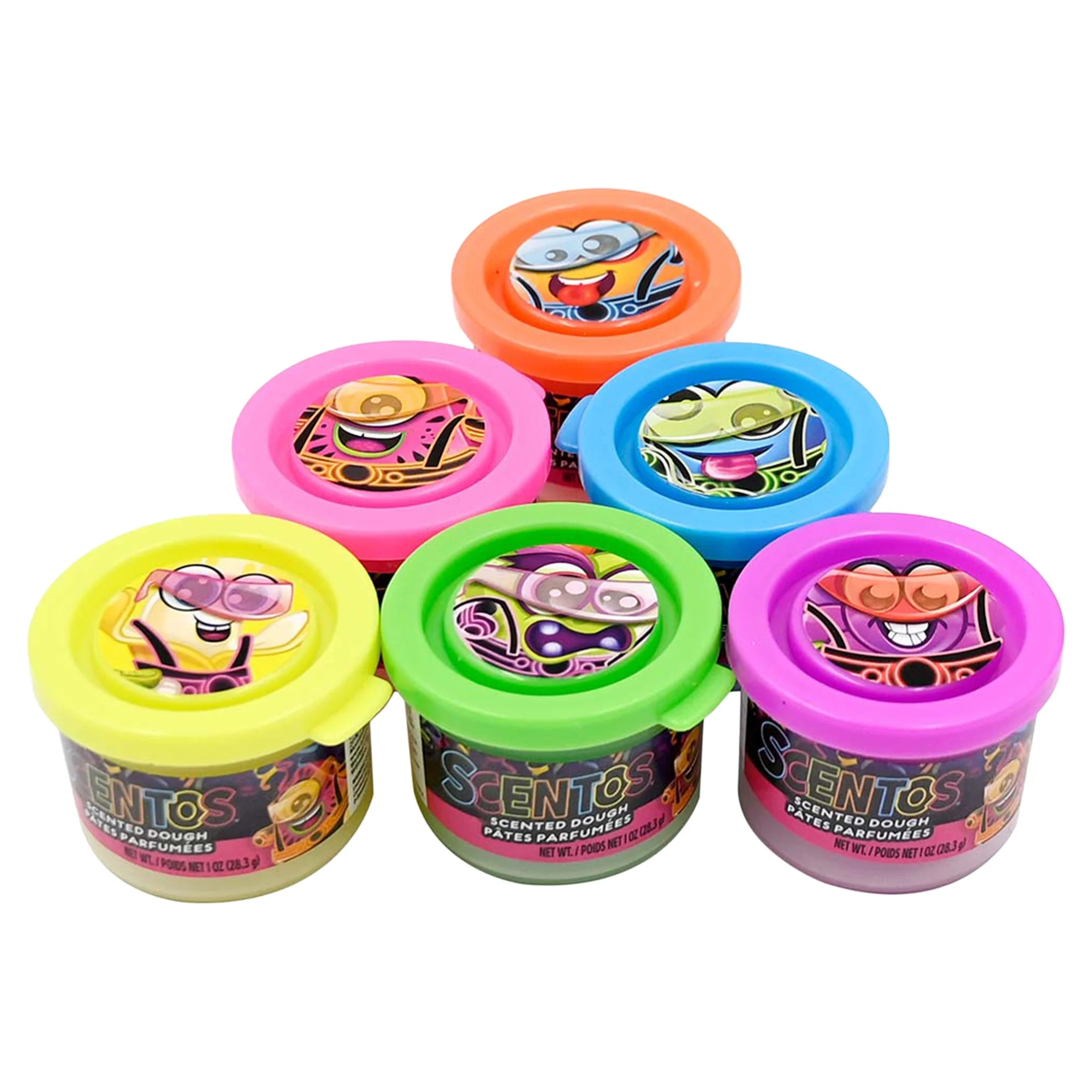 Scentos - Scented Neon Party Pack - Dough Toy - Image 2