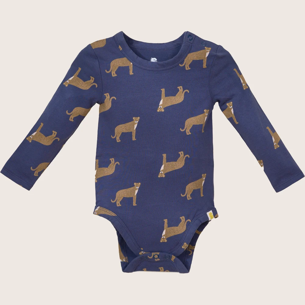 rise little earthling LS Graphic Bodysuit BUHON00 - Sargasso Sea / 12-18m - Image 17