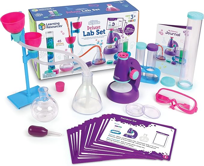 Learning Resources Primary Science® Deluxe Lab Set - Pink Glass