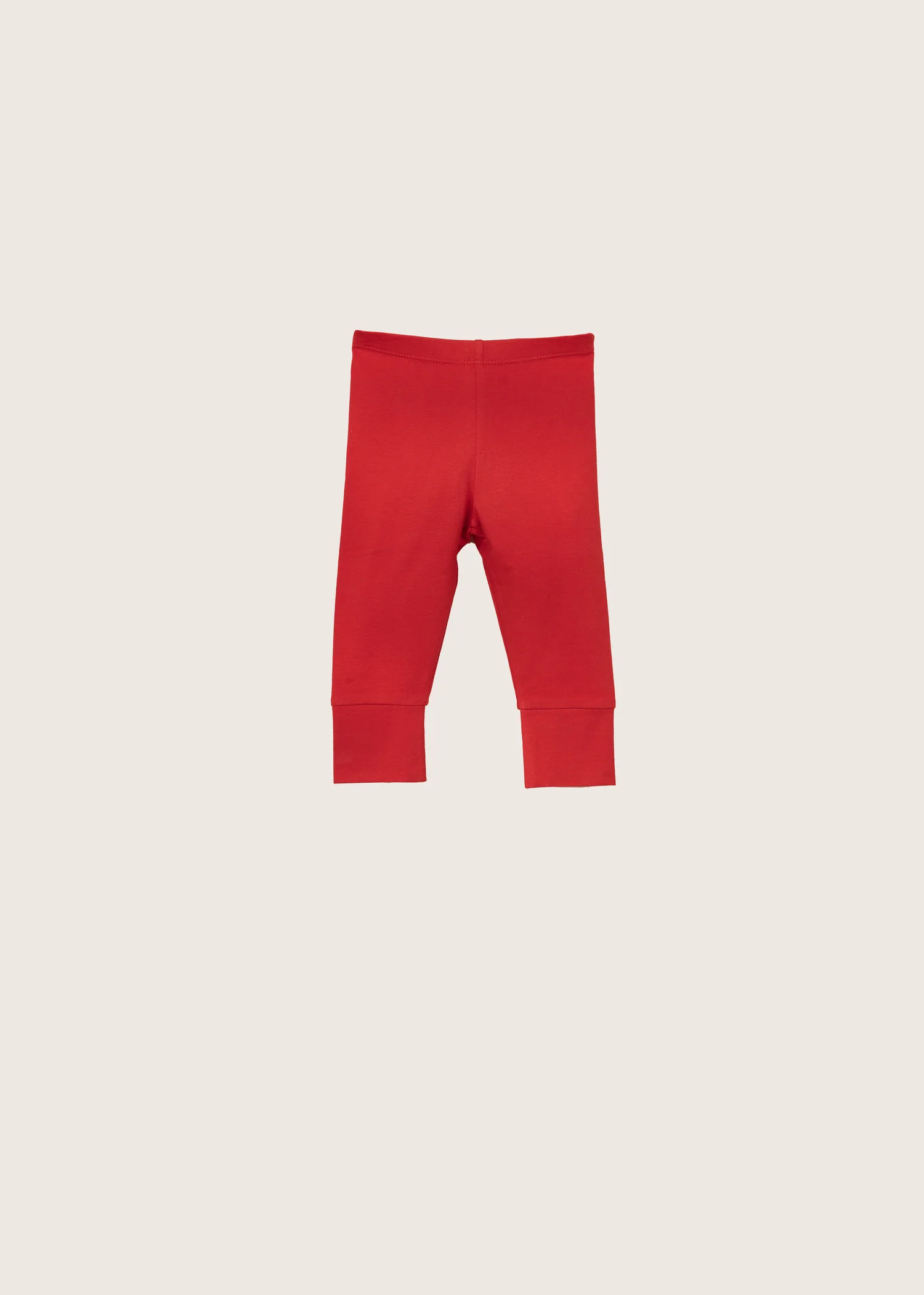 rise little earthling Cuffed Legging BGHKB07 - Red / 6-9m