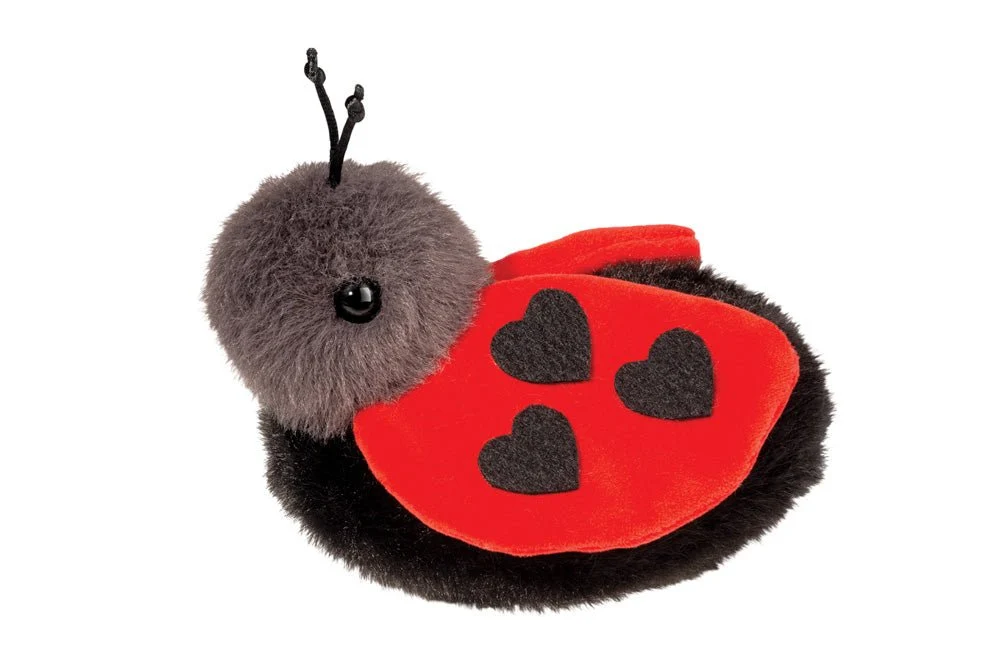 Douglas Lovebug Ladybug Toy