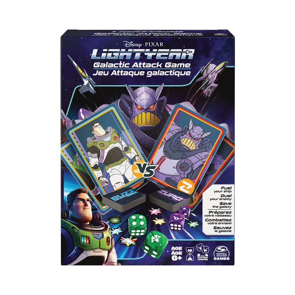 Disney Pixar Lightyear - Galactic Attack Card Game Toy