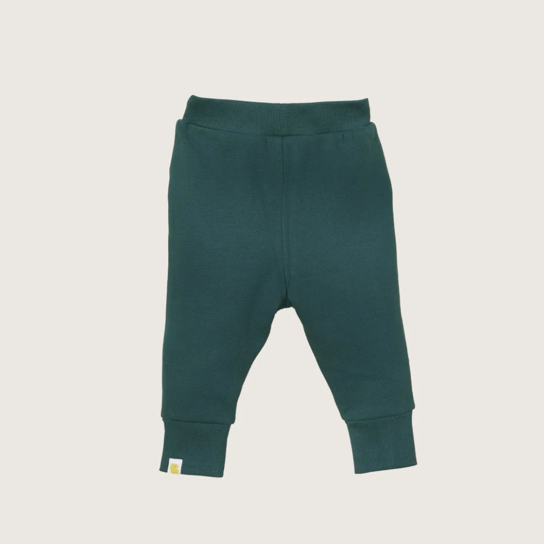Rise Little Earthling Drop Crotch Jogger - Sargasso Sea / 3-6m - Image 12