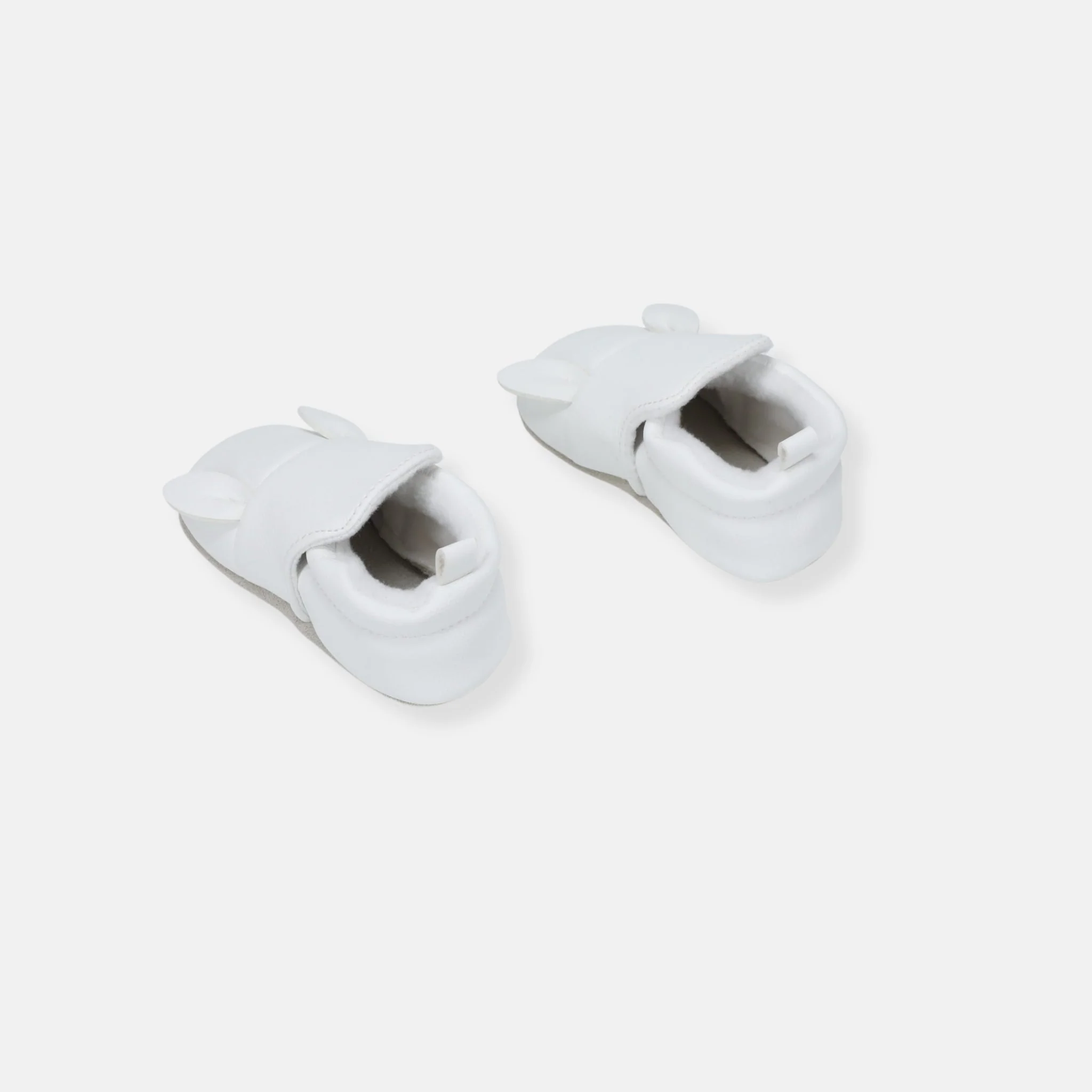Rise Little Earthling Bear Slide Ons Antique White 12-18m - Image 2