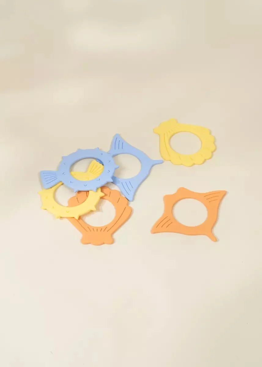 Coco Village Set of 6 Silicone Diving Rings Pool Toys - Ocean Soap - Image 3